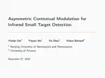 【WACV 2021 Oral】Asymmetric Contextual Modulation for Infrared Small Target Detection